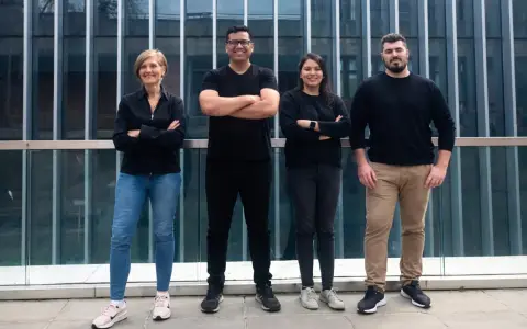 Silvia Goyanes, Carlos Rodríguez Rámirez, Alicia Vergara y Matías Barella