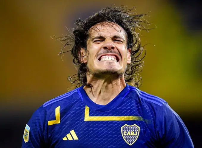 Edinson Cavani, convocado en Boca por primera vez en el año.