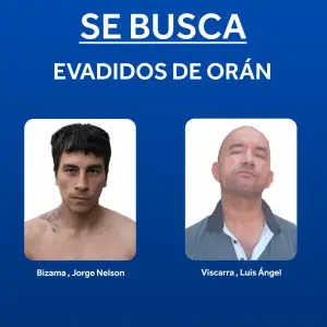Fuga de película en Orán: Seis presos hicieron un boquete y escaparon de la comisaría