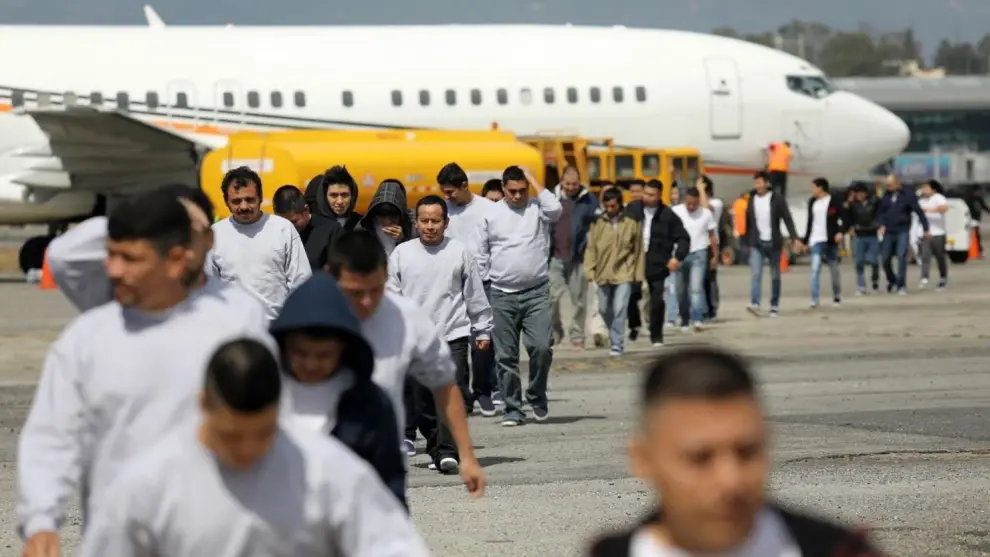 Venezolanos deportados de Estados Unidos