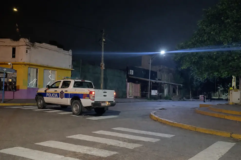 Patrulla policial en Metán - (Foto: El Vocero)