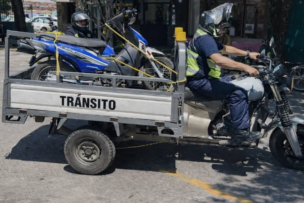 Controles de tránsito en Metán