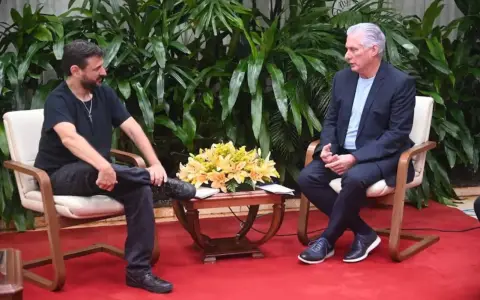 El presidente de Cuba recibió a Grabois y habló de “reafirmar lazos históricos” con la Argentina