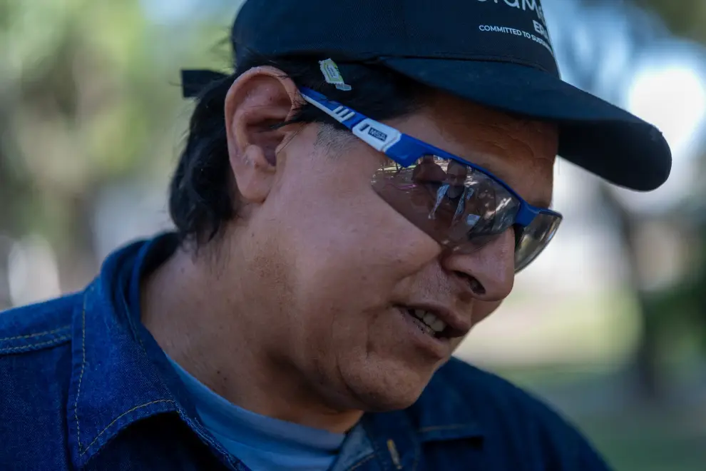 Sergio Rodriguez ex trabajador de ERAMINE