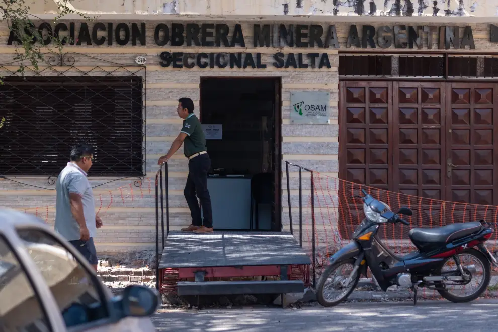 AOMA Asociación Obrera Minera Argentina