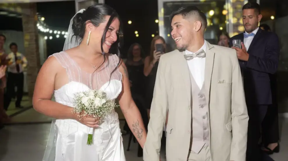 El casamiento de Solange e Isaías se hizo viral y causó revuelo entre los fieles de la iglesia