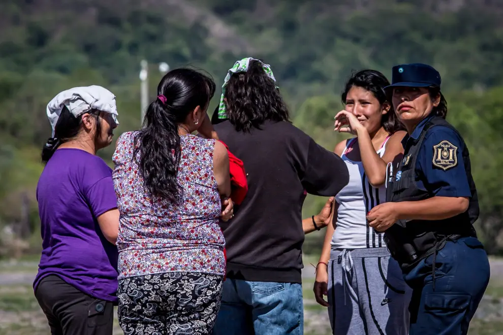 El primer femicidio sufrido por la familia Cruz en Quijano.