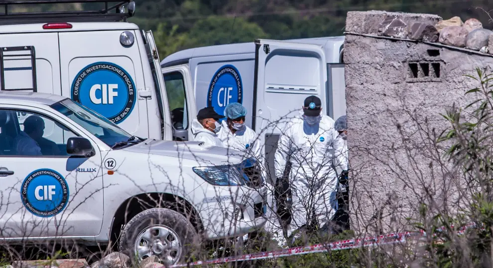 El primer femicidio sufrido por la familia Cruz en Quijano.