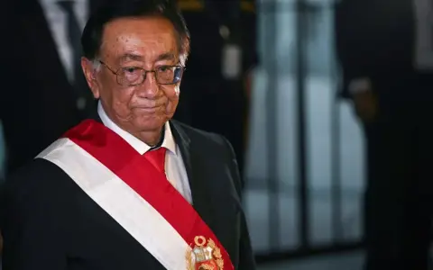 José María Balcázar, presidente interino de Perú