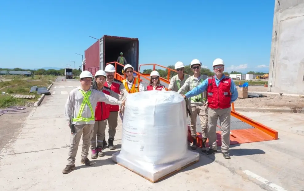 Debut exportador del proyecto Mariana, controlado por la china Ganfeng.