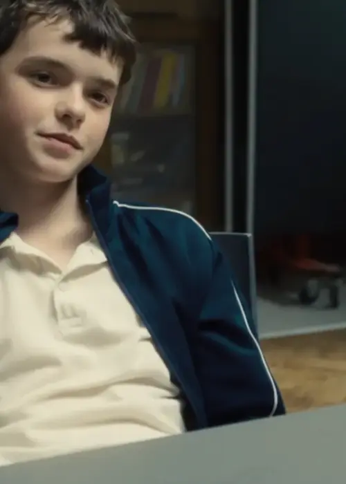Escena de la serie Adolescencia 
