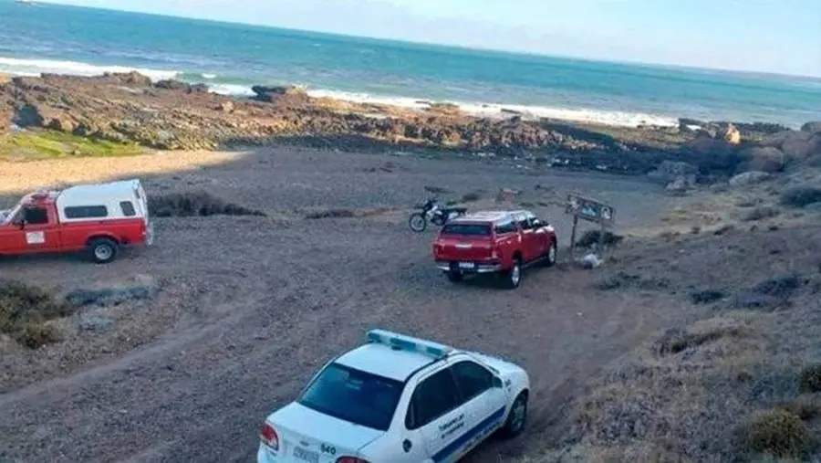 Escenario del horror en Puerto Deseado.