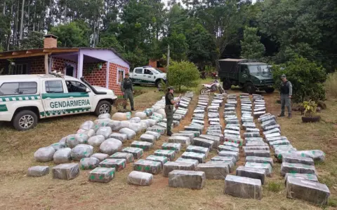 Más de cuatro toneladas de droga incautadas en Misiones