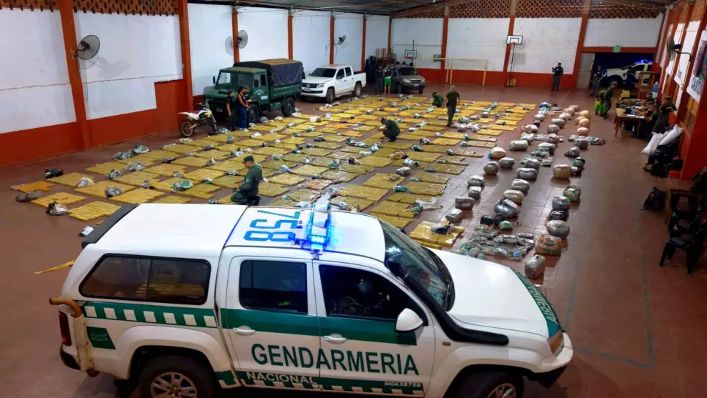 Más de cuatro toneladas de droga incautada en Misiones