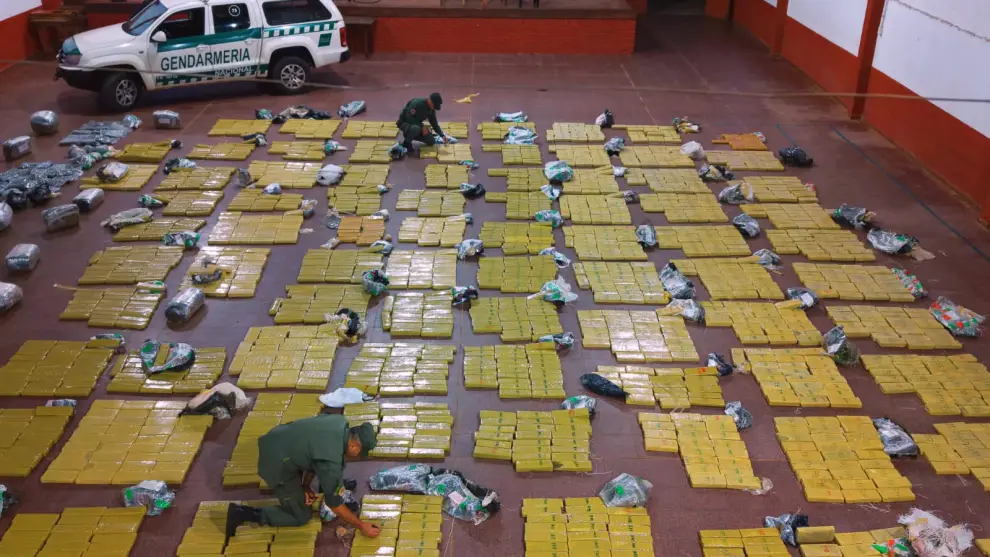 Más de cuatro toneladas de droga incautadas en Misiones