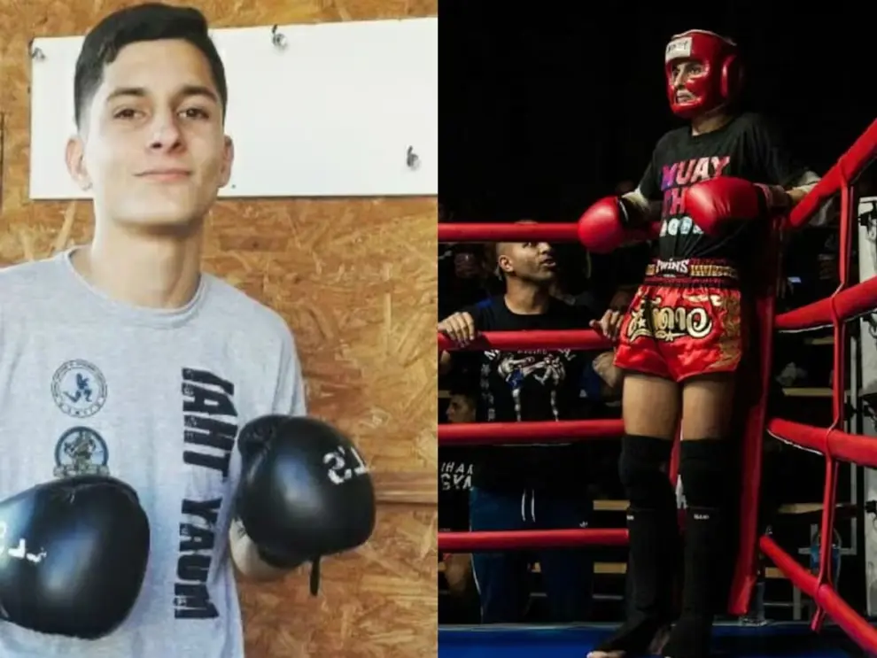 Luchador en su adolescencia no tan lejana