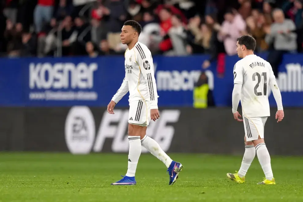 El rostro de Kylian Mbappé lo dice todo.