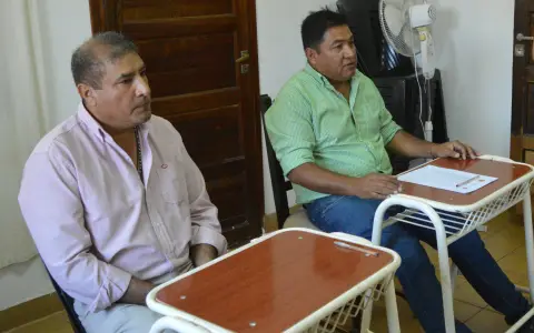 Los hermanos Ernesto y Aldo Gonza, acusados en la misma causa.