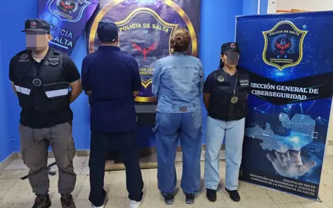 Una mujer y un hombre fueron detenidos en Salta.