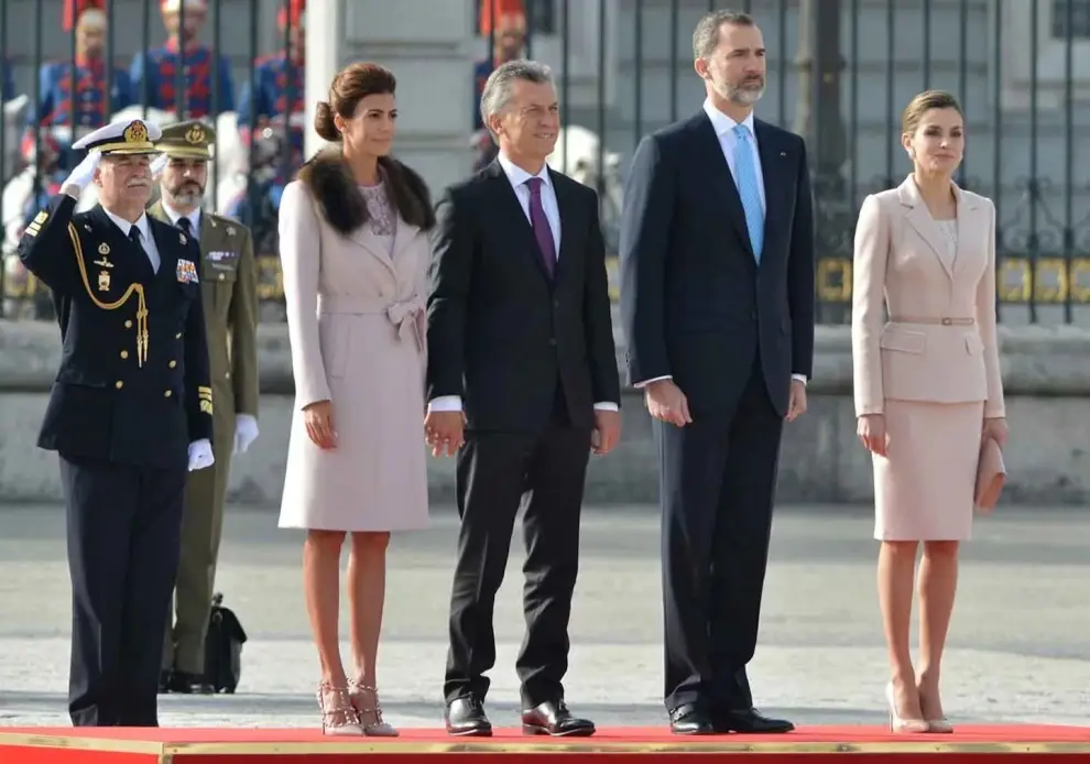 Una visita oficial de Juliana Awada y Mauricio Macri en España.