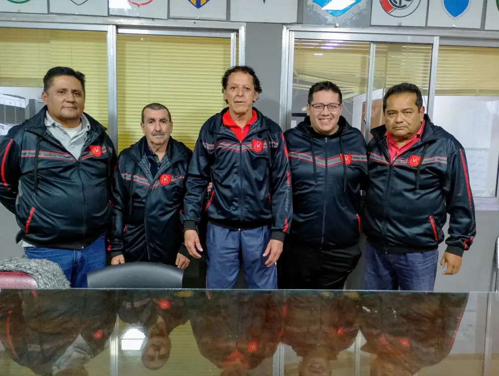 Maravilla luego de acordar su arribo como coordinador de selecciones de la Liga del Valle