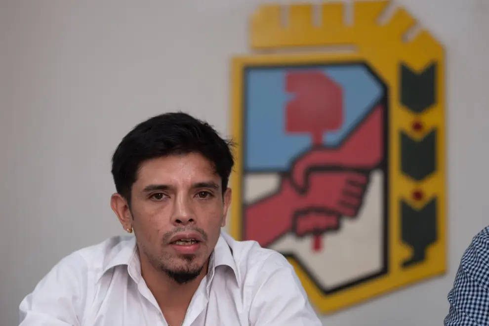 Conferencia de prensa en el Partido Justicialista
RODRIGO ESCRIBAS