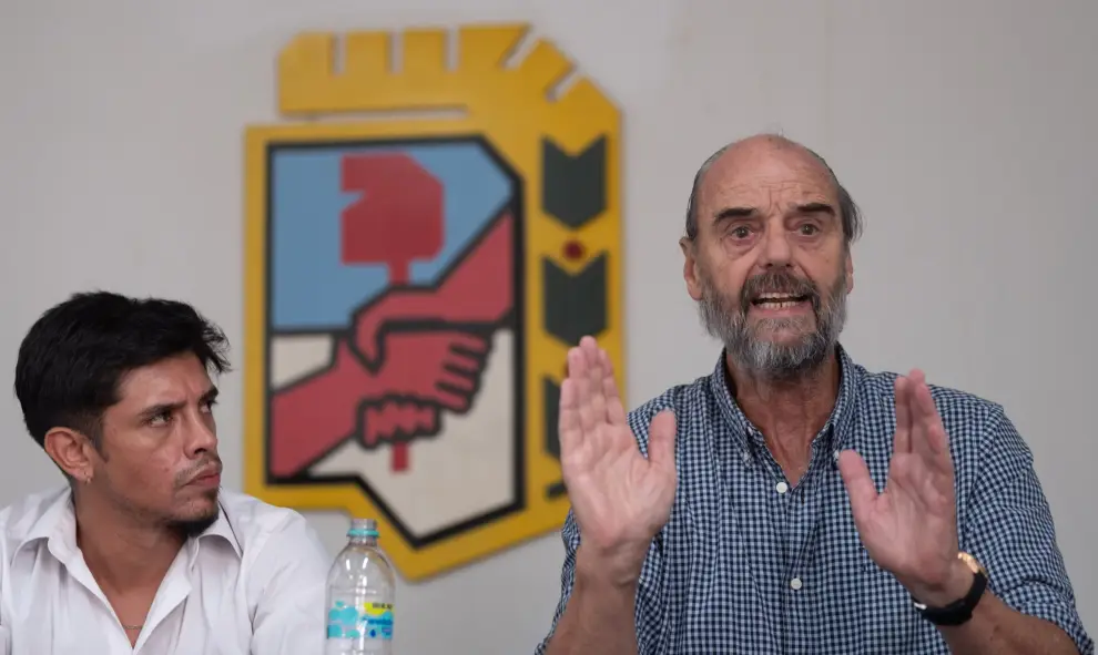 Conferencia de prensa en el Partido Justicialista
FELIX BONOMINO