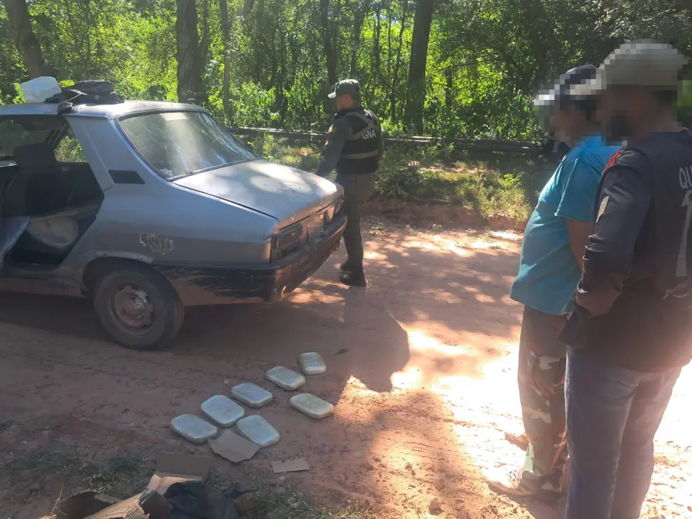 Secuestro de cocaína en el norte.