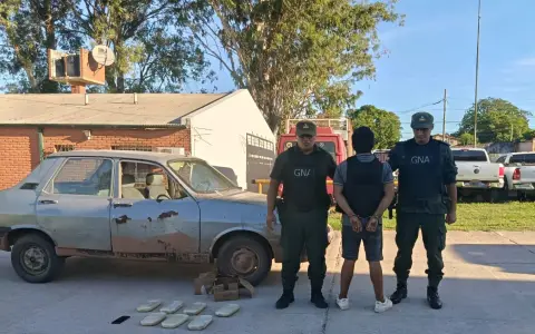 Secuestro de cocaína en el norte.