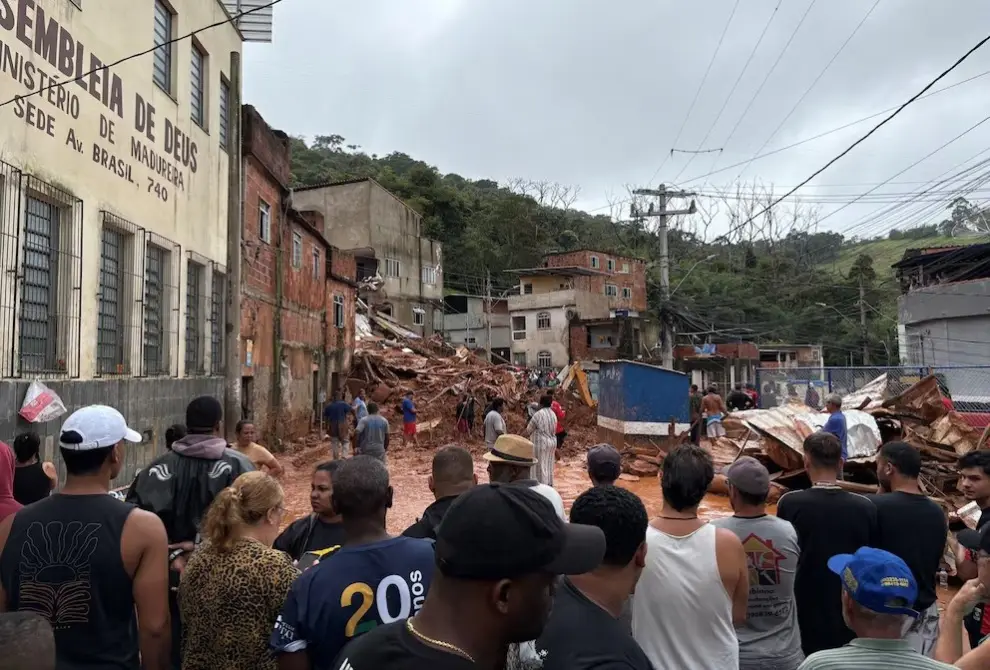 Declaran el estado de calamidad tras el fuerte temporal de lluvia en Brasil