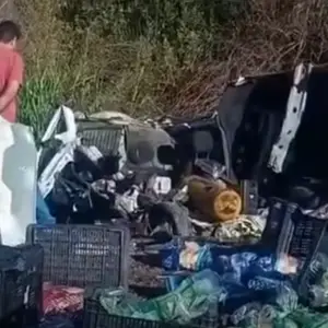 Tragedia en Las Lajitas: Un hombre perdió la vida tras chocar con un camión en la Ruta 5