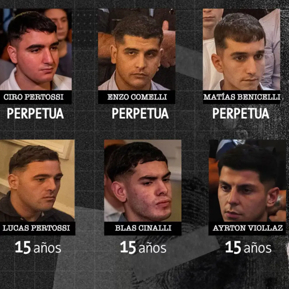 Los rugbiers condenados