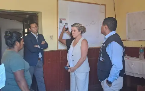 La fiscal Sodero Calvet en Campo Quijano.