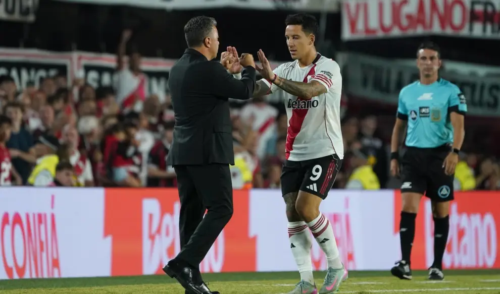 Marcelo Gallardo en su despedida