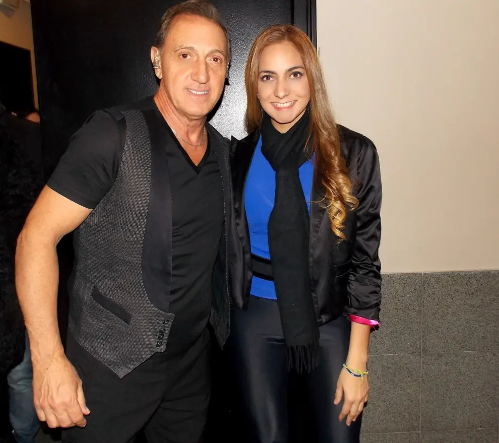 Junto a Franco de Vita.