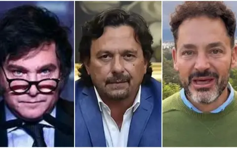 Milei, Sáenz y Durand