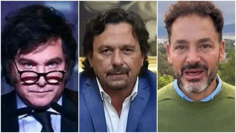 Milei, Sáenz y Durand