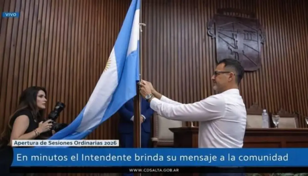 Inicio de sesiones ordinarias del Concejo Deliberante.