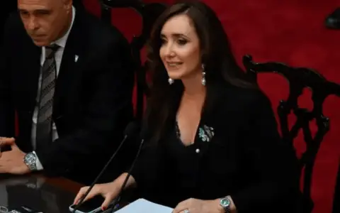 Villarruel en el Congreso.