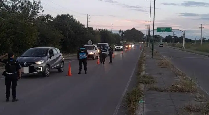 Policía control alcoholemia