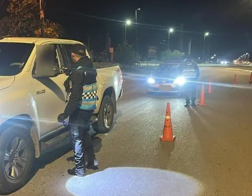 Policía control alcoholemia