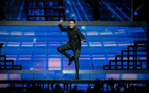 Chayanne en el Movistar Arena, en Buenos Aires