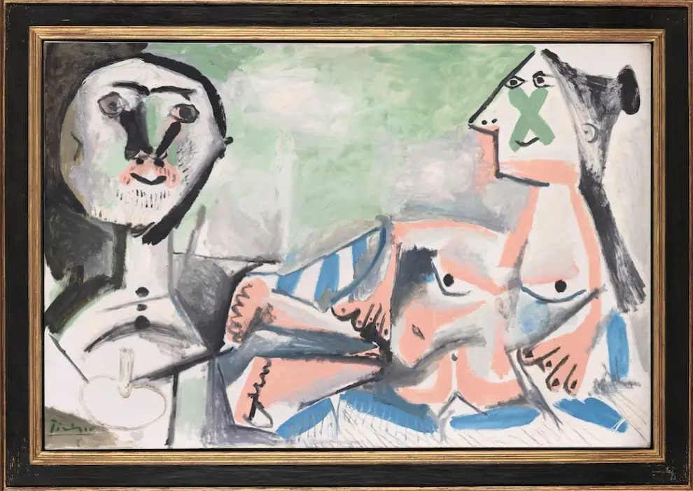 Nu debout et femmes assises” (1939), uno de los tres Picassos que salen a subasta
