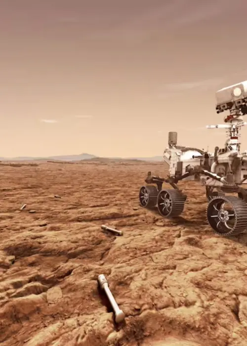 Rover perseverance en marte.