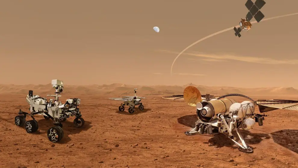 el robot Rover completa su primera ruta en Marte diseñada al 100% por la IA