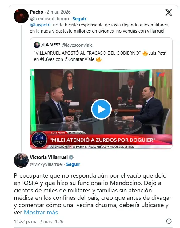 X de Victoria Villaruel