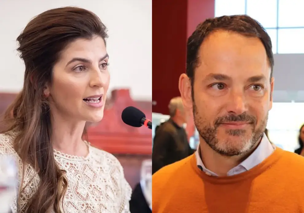 Bettina Romero y Emiliano Durand.