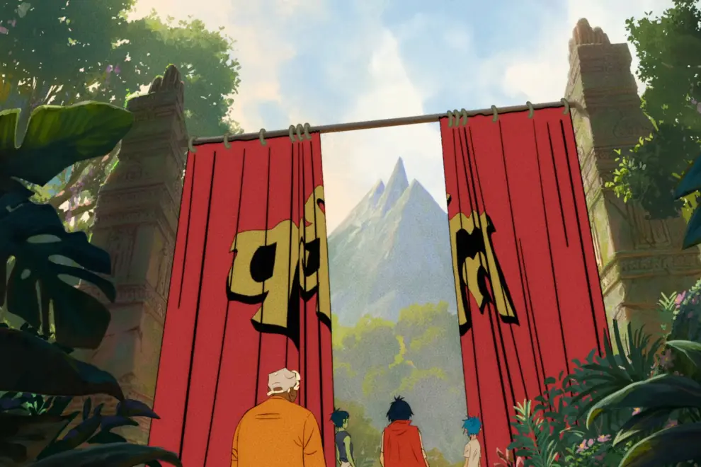Gorillaz “The Mountain, The Moon Cave and The Sad God”
