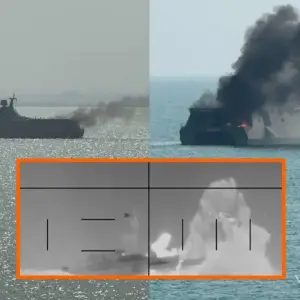 Video: Así fue el impresionante ataque norteamericano a un buque de guerra iraní