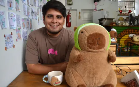 Héctor Pereyra, dueño de Carpiland Coffee